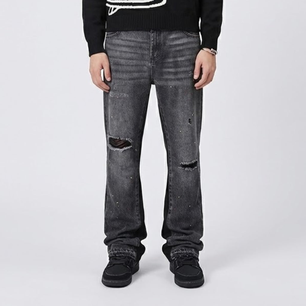 VELOA - FLARED DENIM