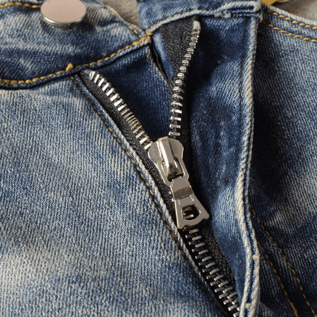 Amr Logo Black Jeans