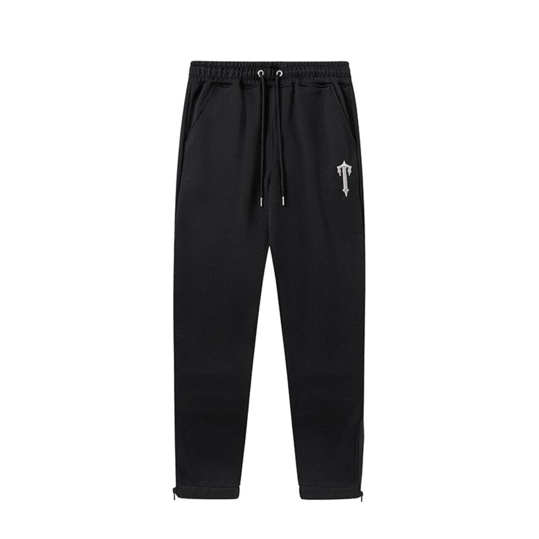 Decoded V-Stripe Black Tracksuit