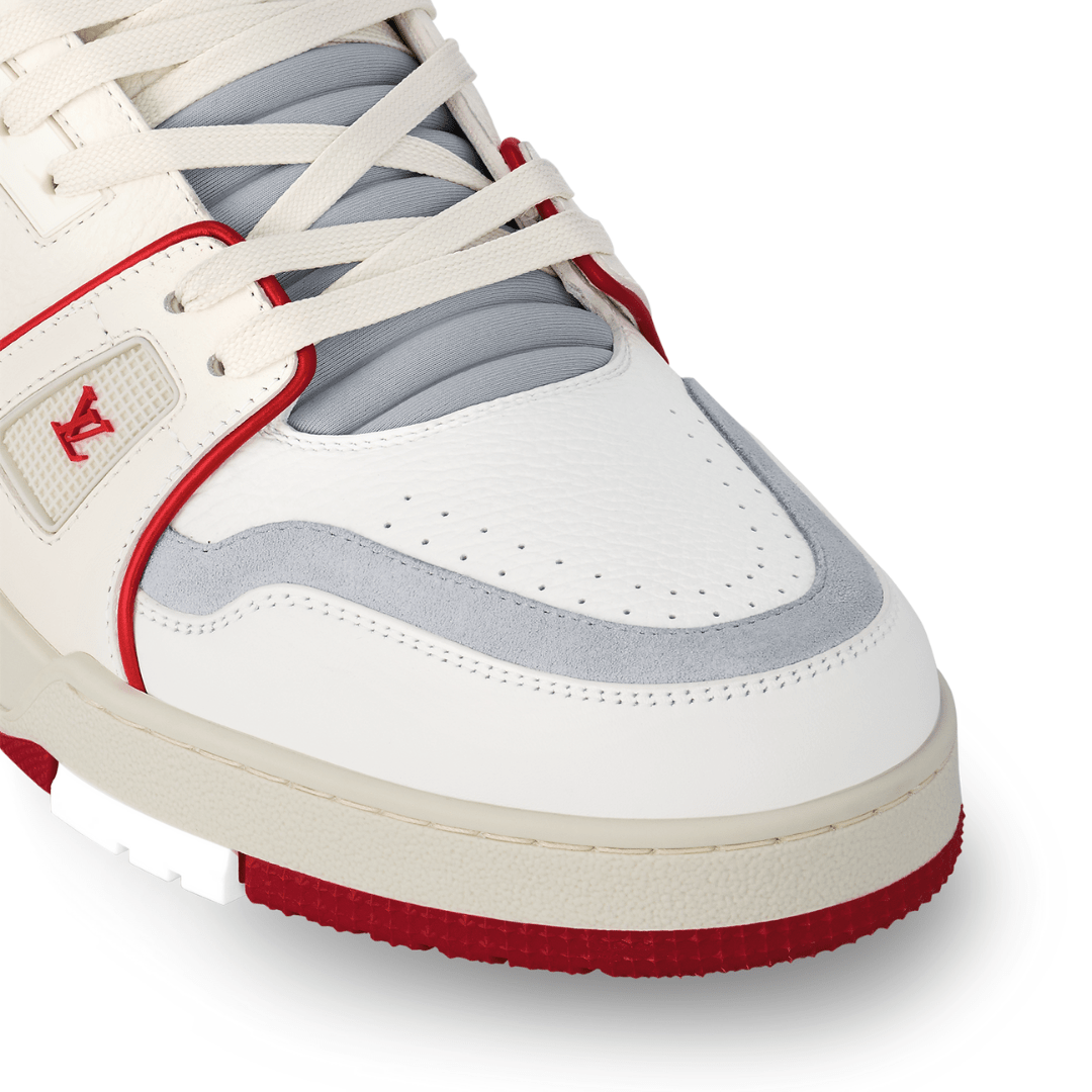 Monogram Cream Red