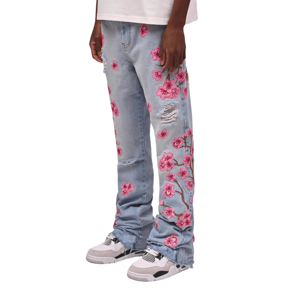 ROSES BLUE - DENIM