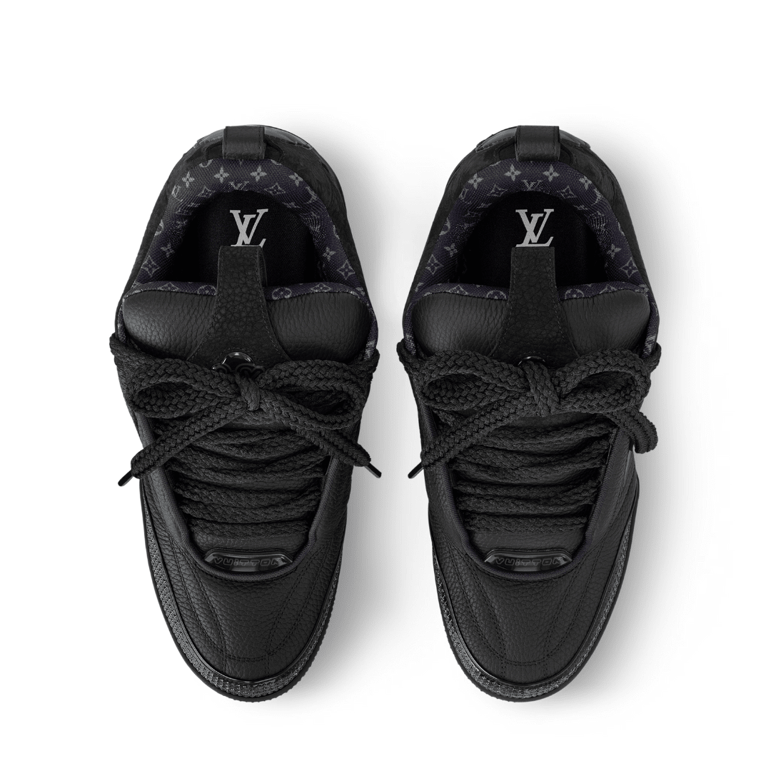 Skater Monogram Schwarz Matt