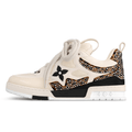 Skater Monogram Beige Strass