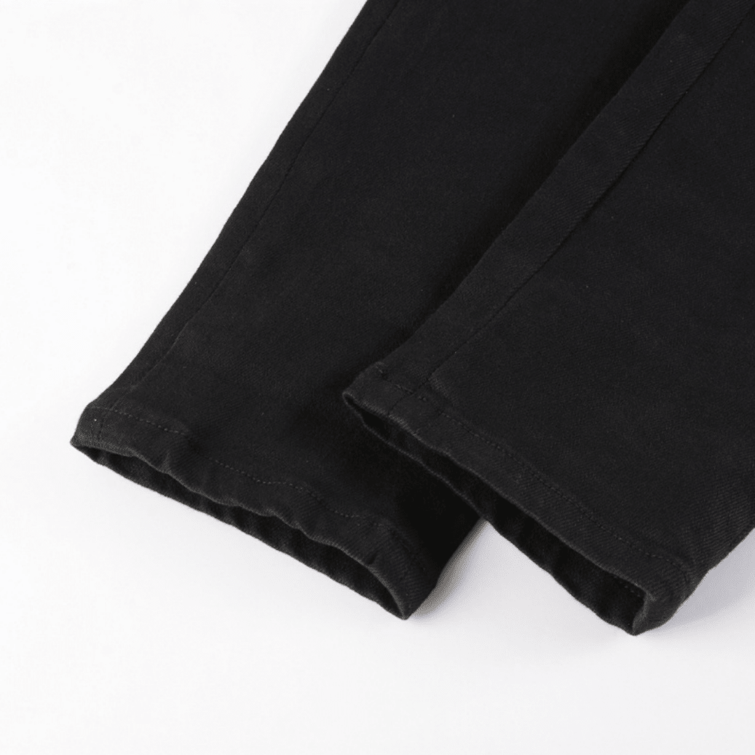 Amr Ripped Black Jeans