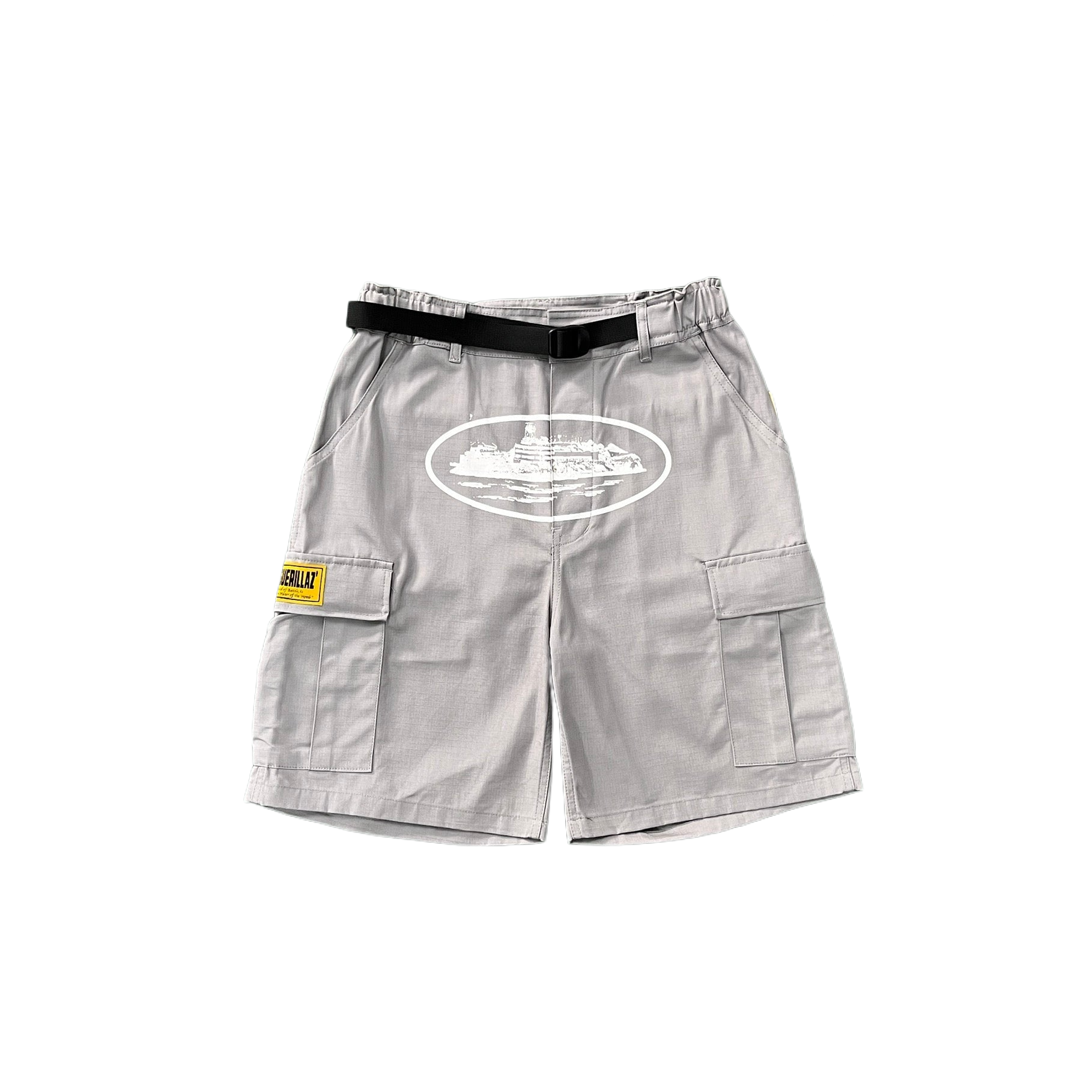 "Alcatraz" Cargo Shorts Grey