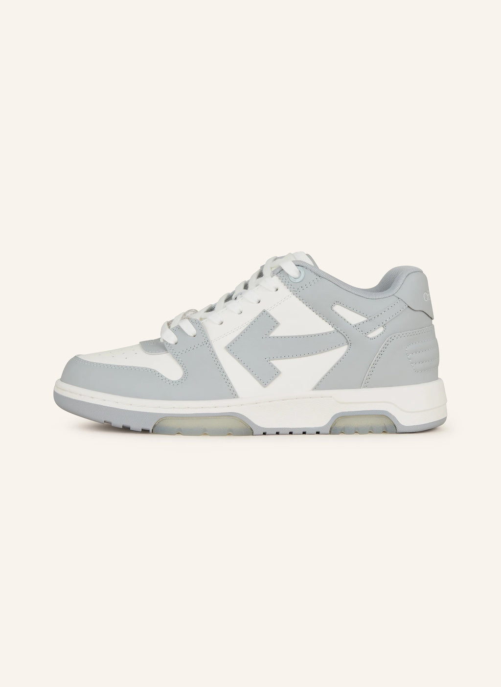 "Off" Sneaker Grey/White