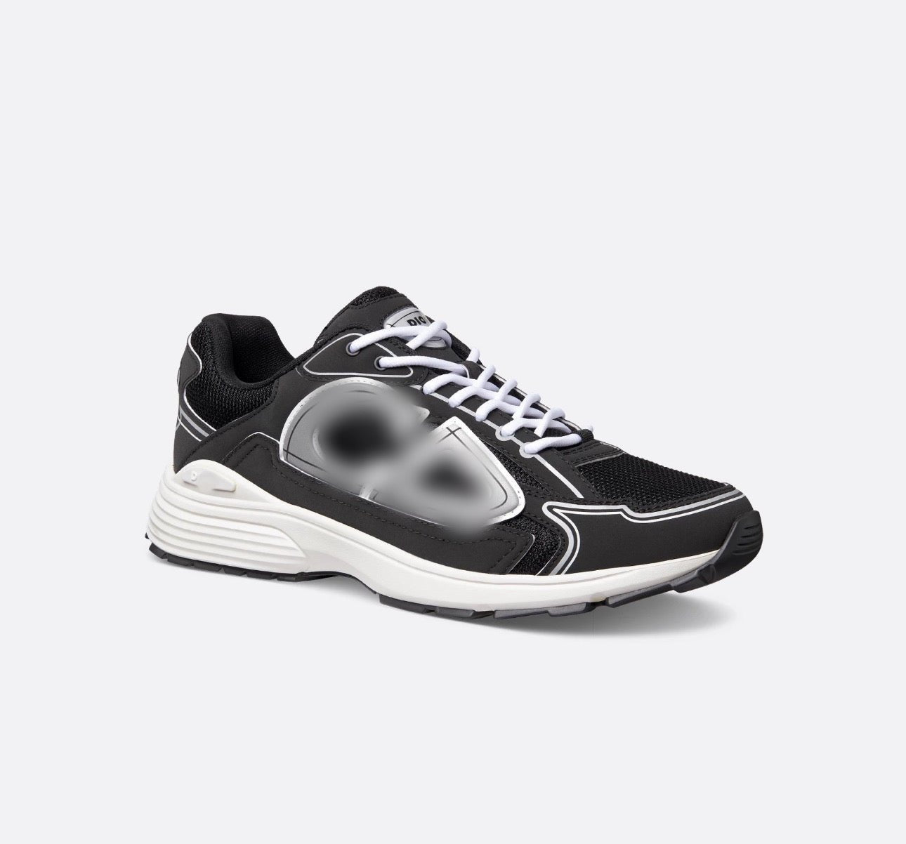 B30 black and white sneakers