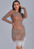 CHANELA DIAMANTÉ-KLEID