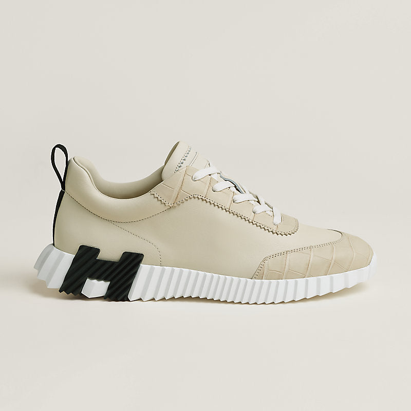 Bouncing Sneaker Beige Glaise - side