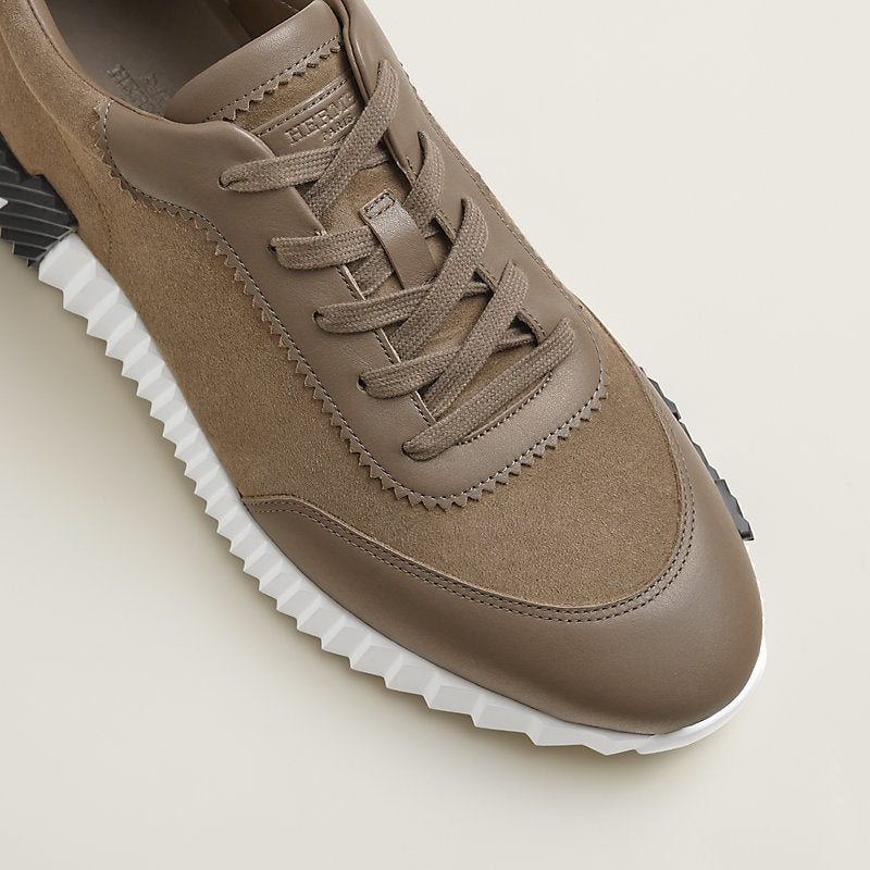 Bouncing Sneaker Étoupe Bicolor - above