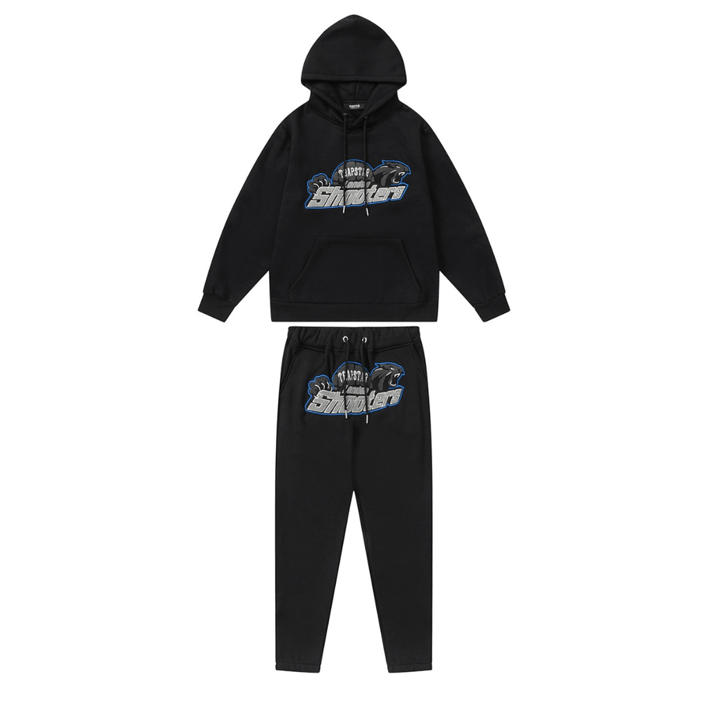London Shooters Black Blue Tracksuit