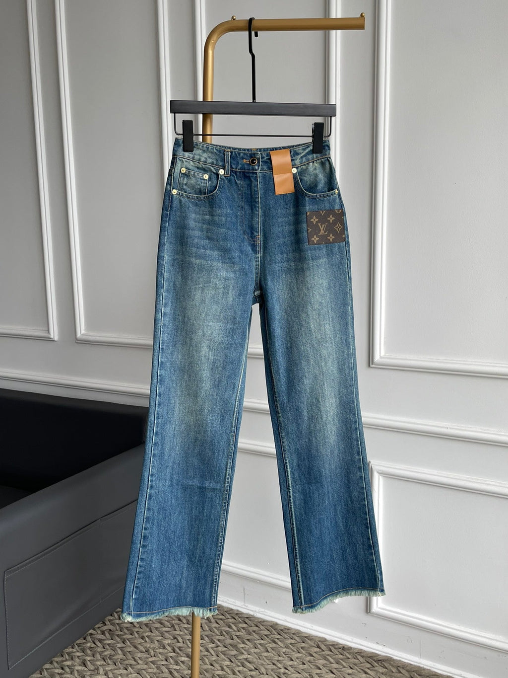 JEANS LOGO STRAP