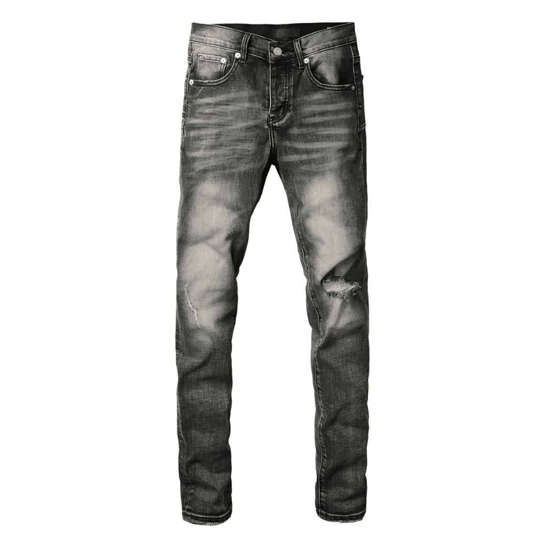 Purple Grey Jeans