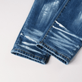 Purple Paint Gradient Blue Jeans