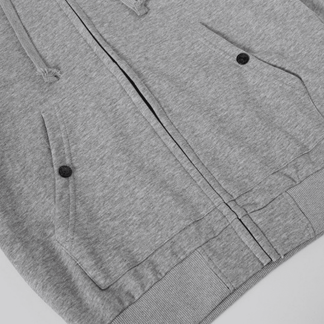 Stone Monogram 3.0 Zip Hoodie